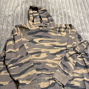 Torrid camouflage hoodie.